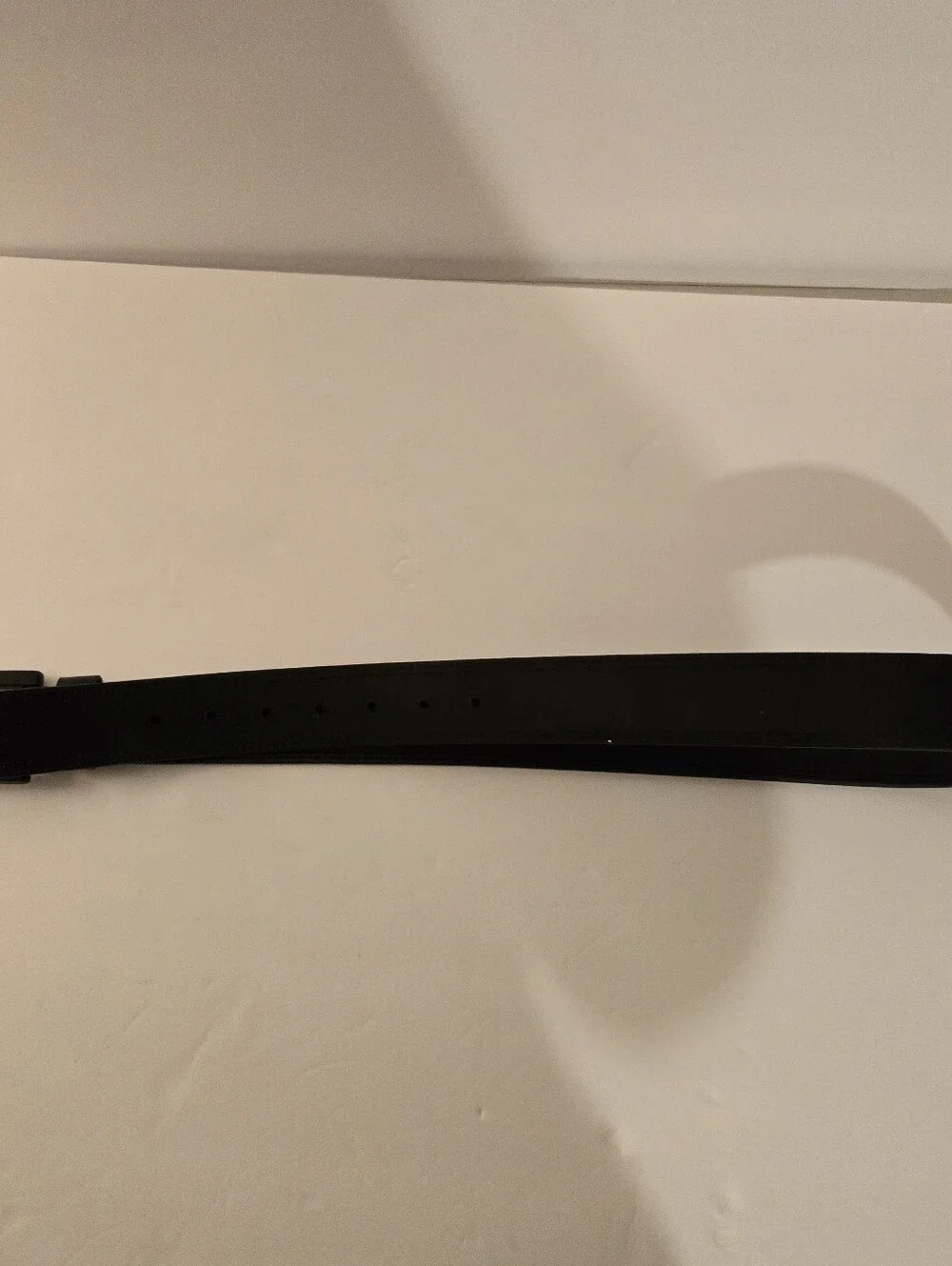 Dickies Mens Black Leather Belt 1.5